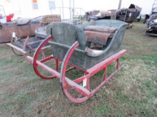 Very Primitive Horse Drawn Sleigh