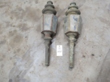 Pair of Original Hearse Lights