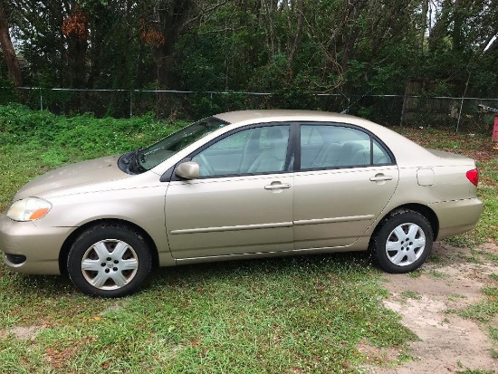 2008 Toyota Corolla Passenger Car, VIN # 1NXBR32E78Z012302