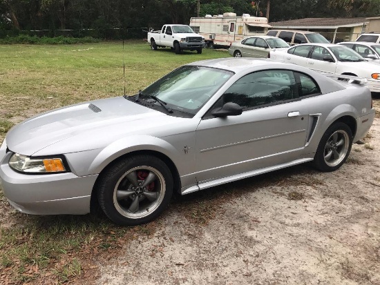 2001 Ford Mustang Passenger Car, VIN # 1FAFP40491F242807