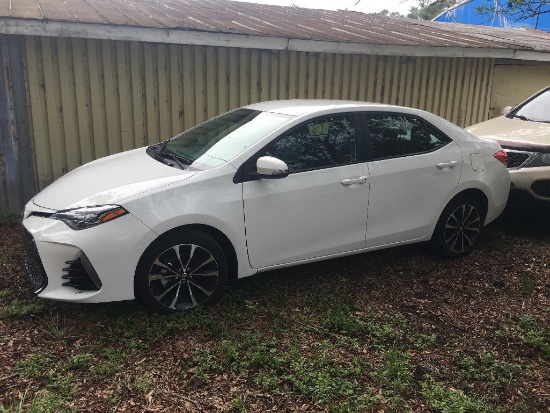 2017 Toyota Corolla Passenger Car, VIN # 2T1BURHE5HC826829