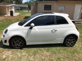 2013 Fiat 500 Passenger Car, VIN # 3C3CFFHH3DT543350