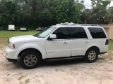 2006 Lincoln Navigator Multipurpose Vehicle (MPV), VIN # 5LMFU27586LJ07468