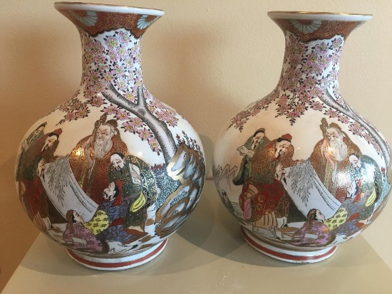 Two Oriental Vases