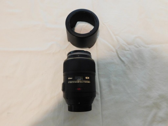 Nikon AF-S MicroNikkor 105mm 1:2.8G ED Lens