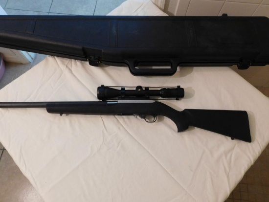 Ruger Model 10-22 Carbine .22lr caliber Serial number 17-01362 with Bushnell Elite 3200 scope