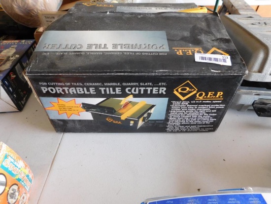 Q.E.P. Portable Tile Cutter in box