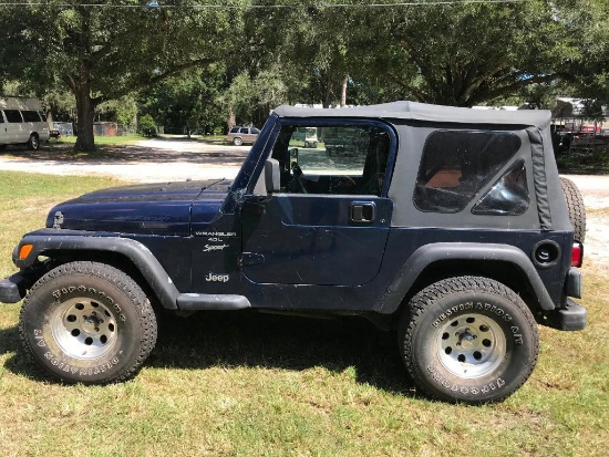 2000 Jeep Wrangler 4.0 Sport