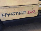 Hyster 50 Model HSOXM, 3 Stage Propane Forklift - IS NOT WORKING
