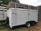 2010 Dual Axle Enclosed Equipment Trailer