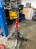 Red Hydraulic Lift Stand