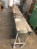 Rolling Metal Table