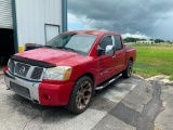 2005 Nissan Titan Pickup Truck, VIN # 1N6BA07A85N542569