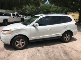 2008 Hyundai Santa Fe Multipurpose Vehicle (MPV), VIN # 5NMSG73D78H163641