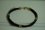 Elephant hair bangle.