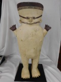 Monumental Cuchimilco Female Figure CULTURE: Chancay, Central Coast, Peru TITLE: