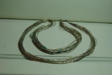 Sterling Silver and Turquoise necklace.