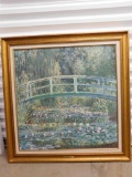 Painting of Walkway Over Creek 34