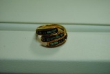 Green Tourmaline fashion ring.