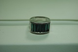 Tourmaline fashion ring.