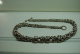 .925 silver graduated necklace.