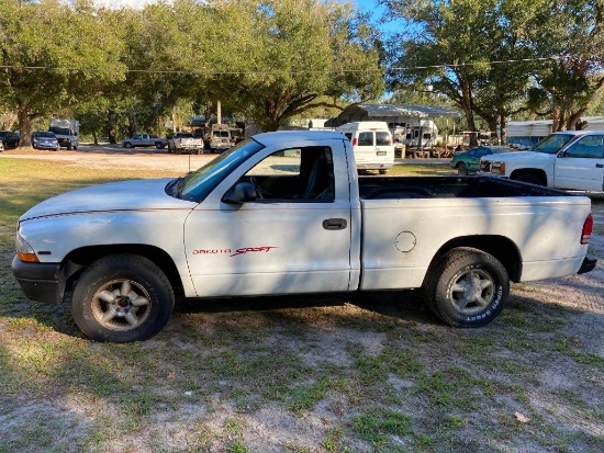 1998 Dodge Dakota Pickup Truck, VIN # 1B7FL26P7WS645856