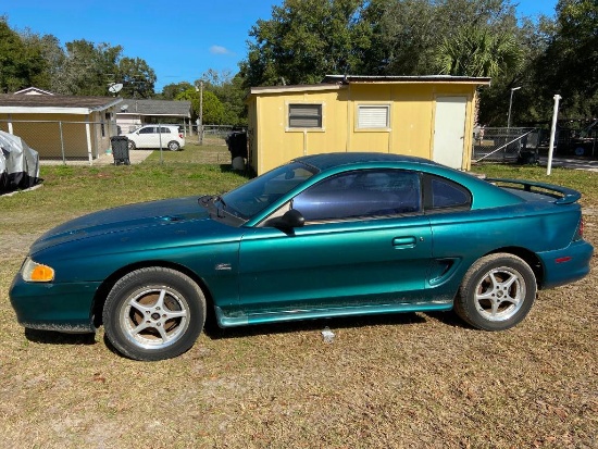 1996 Ford Mustang Passenger Car, VIN # 1FALP4045TF114599