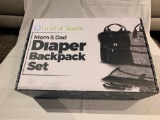 Bulk Lot of Land of Goods Diaper Back Packs, Diaper Caddies and Bandana Bibs (Lots 1101-1154)