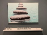 WALL ART (STONES IN WATER)