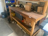 Workbench and remaining contents