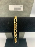 Men's Bracelet 14k Yellow Gold, 21.5 Grams 8 inches long