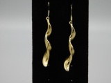 Swirl Gold Earrings