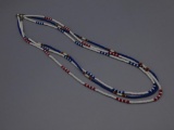 Red White and Blue Costume Necklaces (34