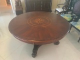 Tommy Bahama round dining table and 6 arm chairs