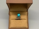 Sterling Silver Turquoise ring