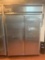 Continental double door stainless refrigerator