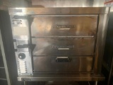 Baker's Pride counter top double deck pizza oven