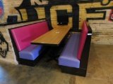 4 seat booth benches (2)