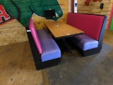 4 seat booth benches (2)