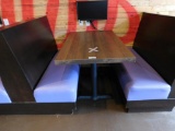 6 top booth table