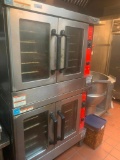 Vulcan double stack convection oven