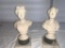 Set of two Busts (Male and Femaie)