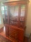 Antique Glass Front China Hutch