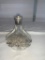 Glass and Silver Perfume Bottle