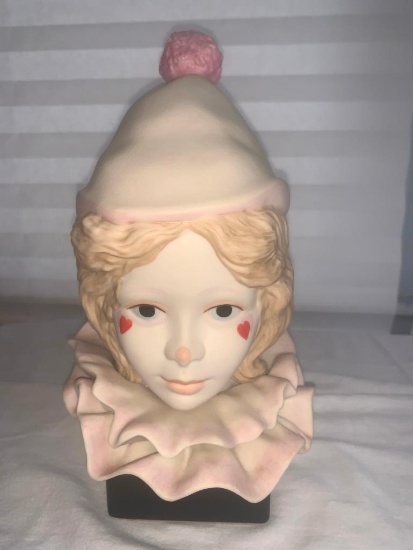 CYBIS Child Clown Valentine Head