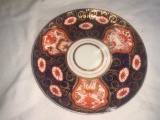 Floral Plate w/ small chip 5