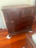 Wooden Five Drawer Chest