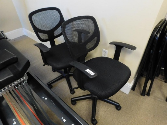 Black Rolling Desk Chairs