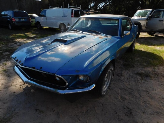 1969 Ford Mustang VIN # 9F01F172382