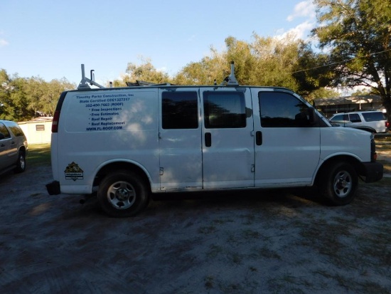 2004 Chevrolet Express Van, VIN # 1GCFG15X341111367